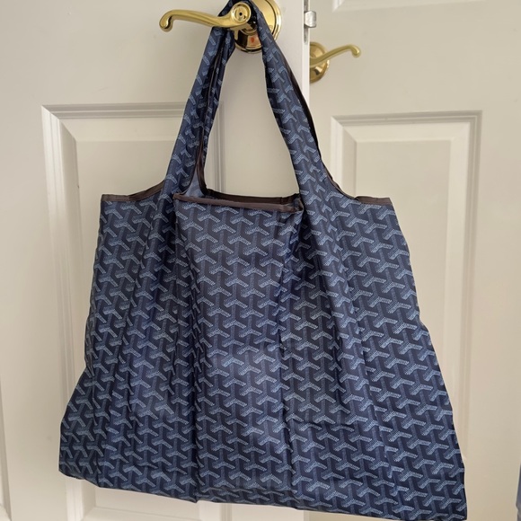 Dark Blue Extra Large Foldable  Waterproof Storage Travel Beach Essentials Bag - Picture 5 of 13